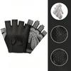 Gants Mi-doigts de Sport Cyclisme Fitness Extérieur Homme et Femme Course Montagne Haltérophilie Antidérapants Respirants Fins