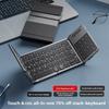 Tri-fold Keyboard Wireless Bluetooth Foldable Small Keyboard Suitable for Desktop Computers and Notebooks