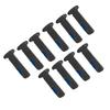 HSSDTECH Black Laptop Screws for Lenovo IdeaPad Yoga 7-14ITL5 82BH, Yoga 7-14ACN6 82N7 (Set of 10) Lower Bottom Base Cover Case Screws