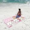 Cartoon M-Mikko Kawaii I-illustrations Towel Soft Lightweight Anti-Sand Large Beach Towel Quick-Drying Bath Sports Family