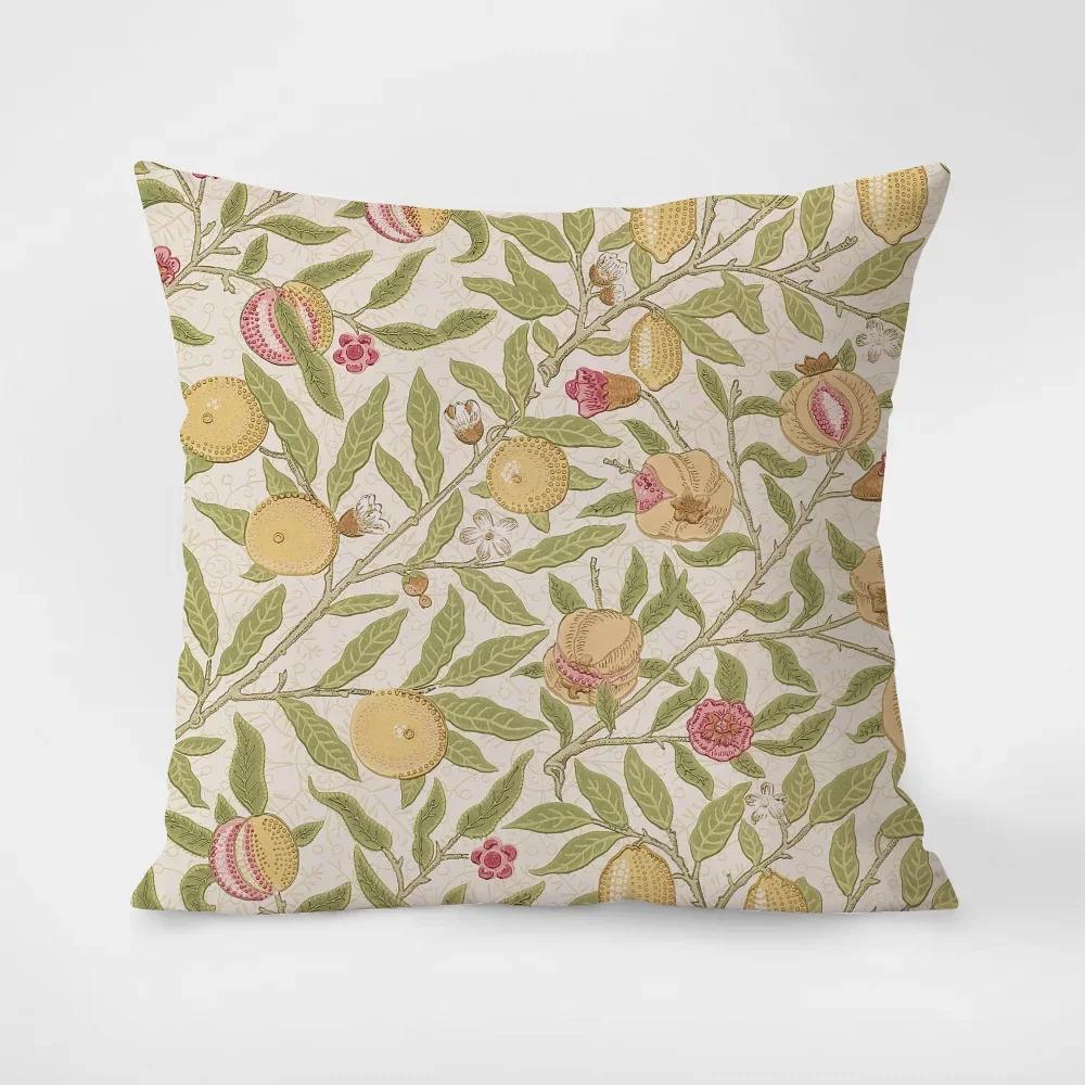 

BIRD & POMEGRANATE Pillow Cover Lounge Chairs Decorative Pillowcase Short Plush Ornamental Pillows for Living Room Cushions Sofaz,(1) 66x66cm