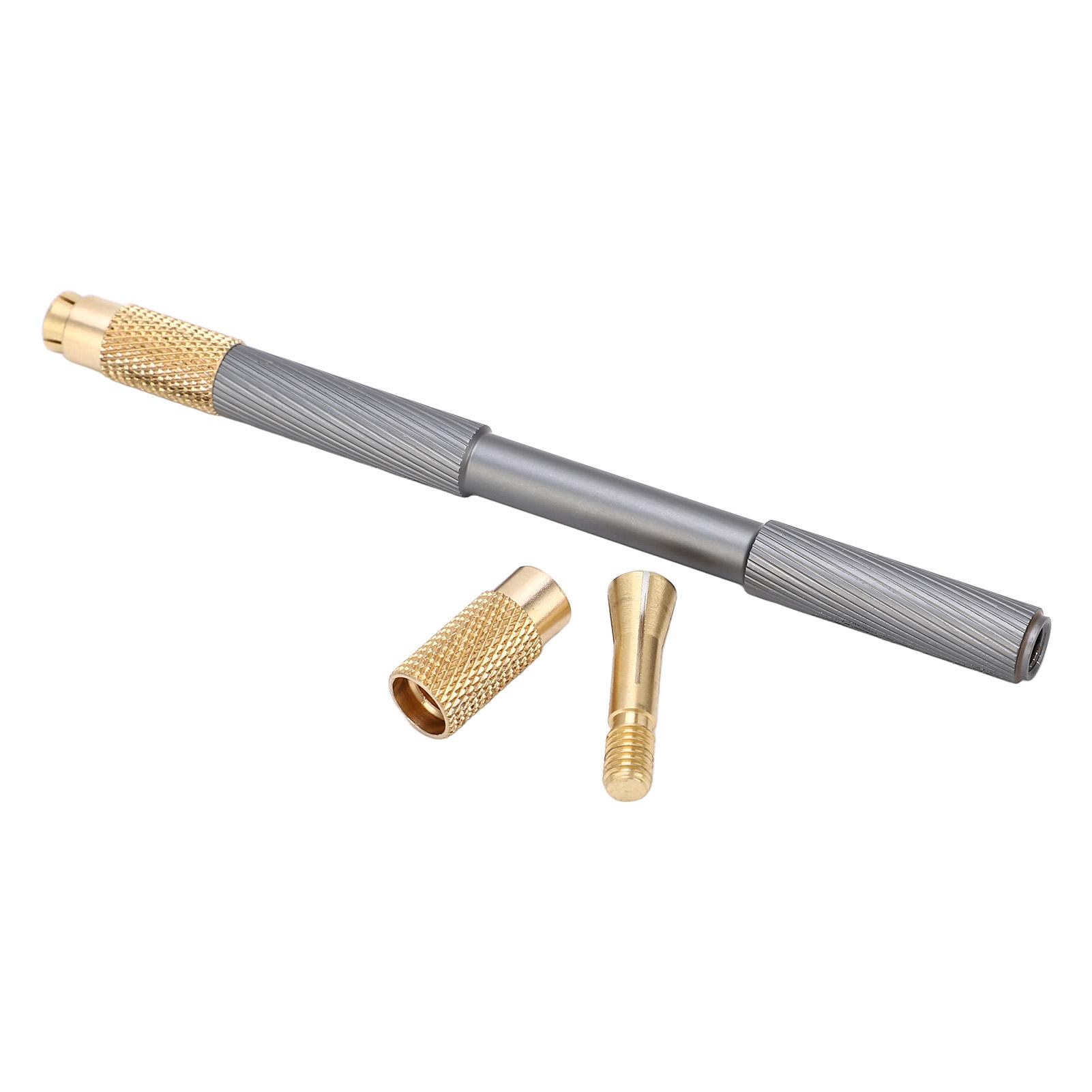 

Scraper Handle Aluminum Alloy Anti Skid Double Head Ergonomic Handle with Brass