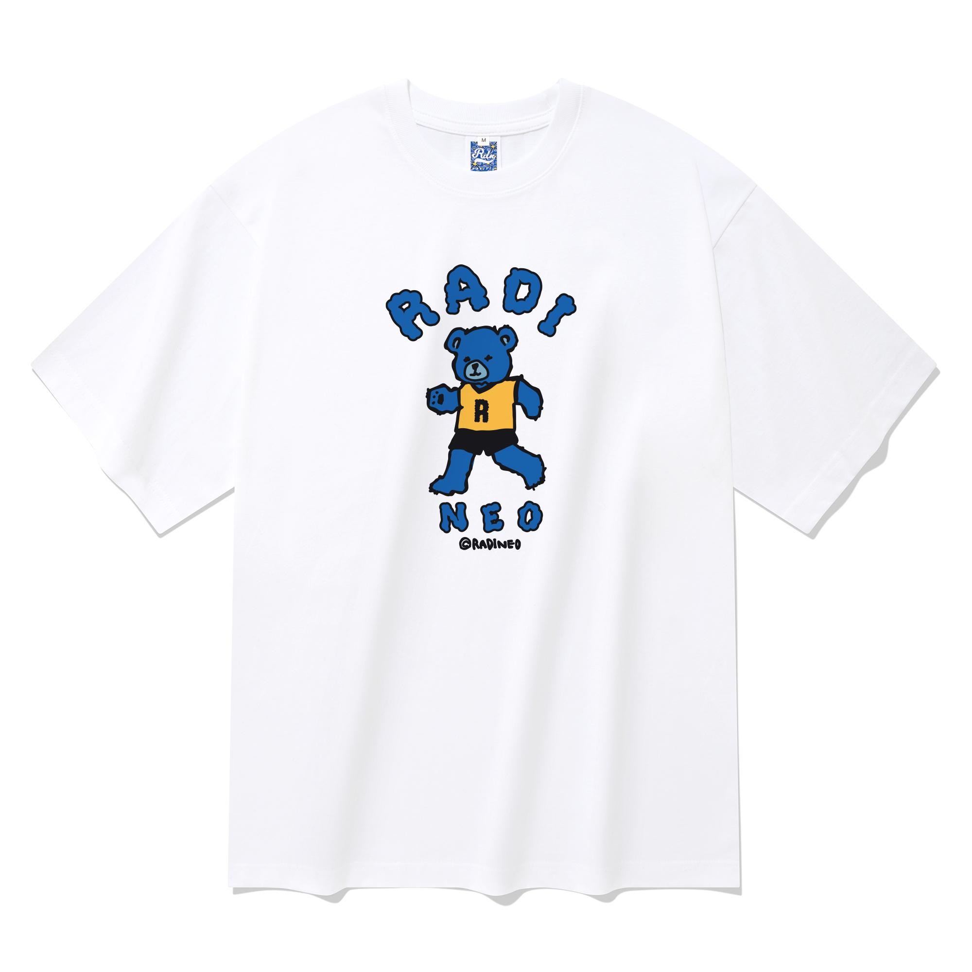 Radineo Radibear Short Sleeve T-Shirt White L