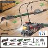 Boy's Green Retro Steam Train EMU Model - Cross-Border Remote Control Educational Toy