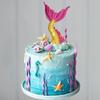 Easy Releasing Mermaids Tail Baking Mold Silicone Baking Supplies Fondant Mooulds Suitable for Cake Decorating Projects