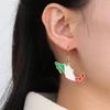  Drip Oil Mexico Map Earrings For Women Stainless Steel Gold Silver Color Charm Fashion Mexican Flag Earring Jewelry Gift