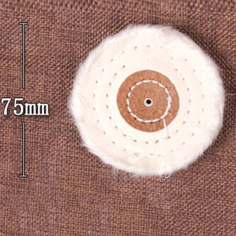 50-200mm Cloth Wool Polishing Wheel Buffing Pads Wheel Cleaning Pad Power Angle Bench Grinder Tool Polishing Disc Polisher