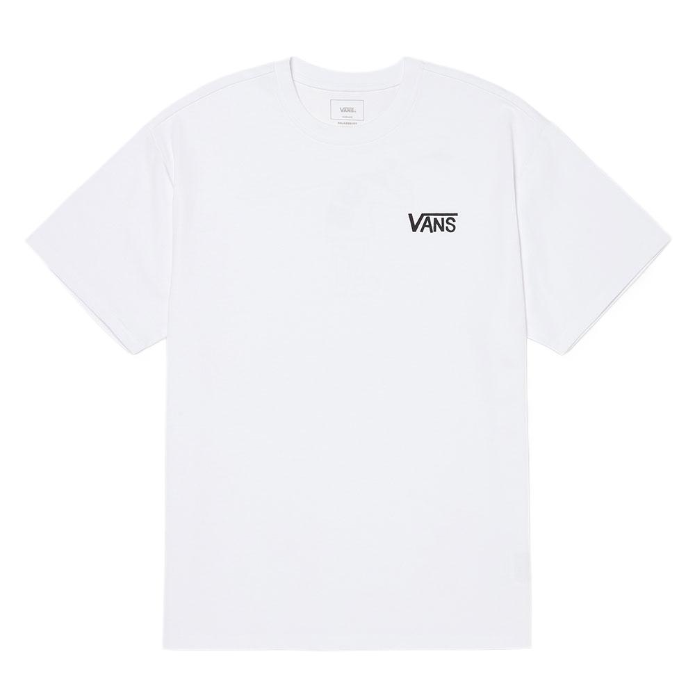Vans Fashionable Versatile Comfortable Round Neck T-Shirt Unisex Tops White VN000R61WHT1