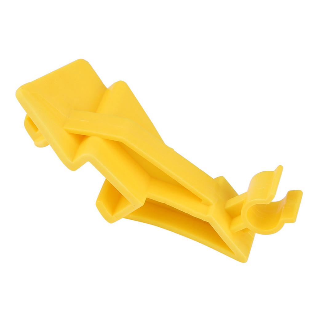 Bonnet Support Clip Retention Clamp for Mk7 2008 Onwards 2014 with Yellow Color In ABS Plastic