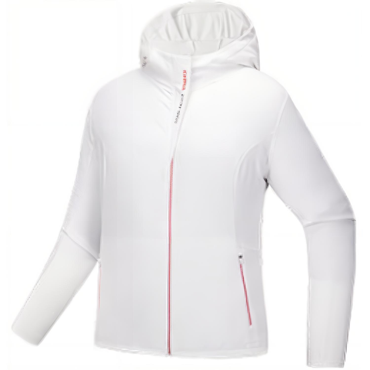

Anta Warm And Breathable Hooded Jacket Women Jackets Snow-White 162517701-1 XL