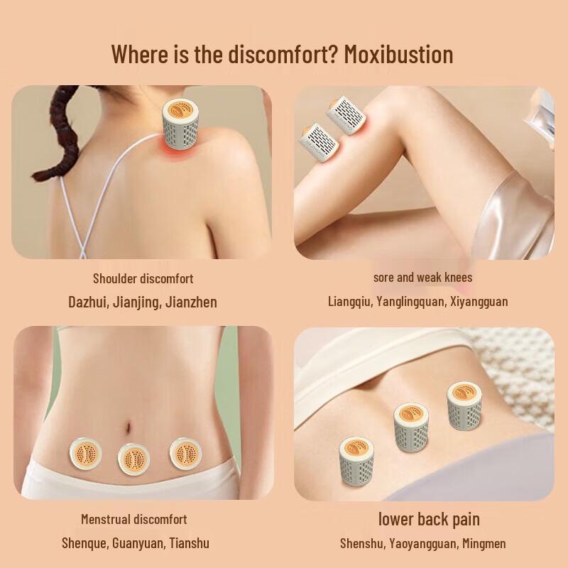 Portable Household Moxibustion Device (2-Pack)
