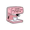Brooch Cartoon Trendy Collection In Pink With Fun Letter Designs Perfect For Statement Accessories And Gifts