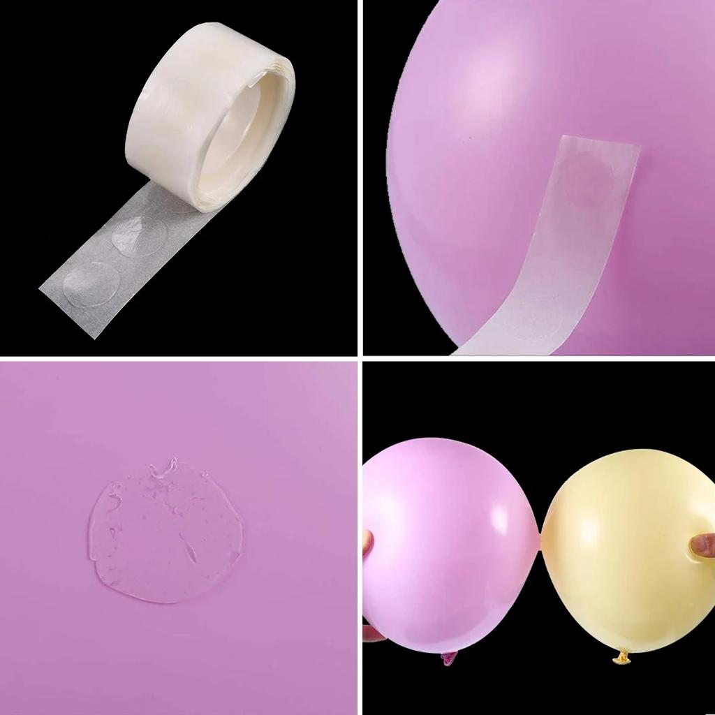 Balloon Glue Dot for Balloons Accessories Ballon Dot Birthday Wedding Party Balloons Glue Sticker Balloons Stand Arch Baloon