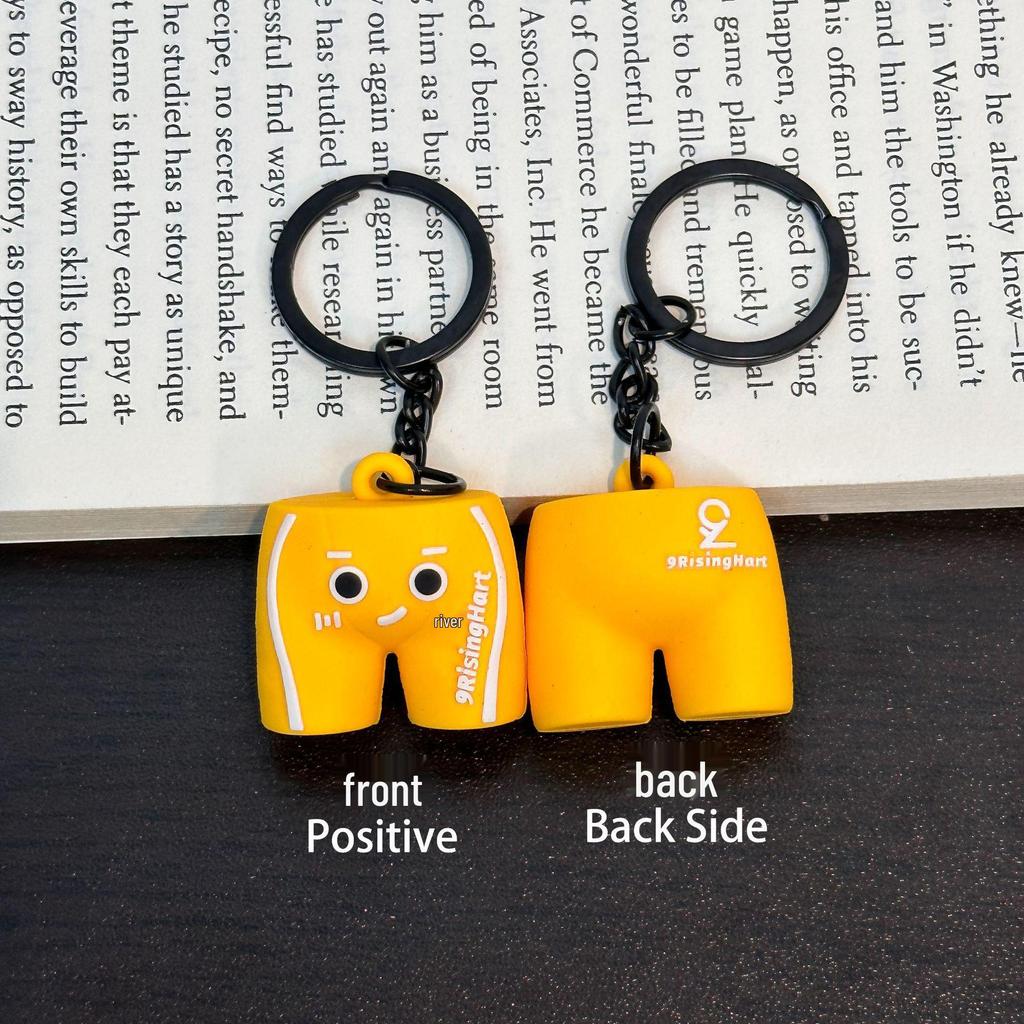 Miu Series Mini Barbell & Dumbbell Plate Keychain Bag Charm