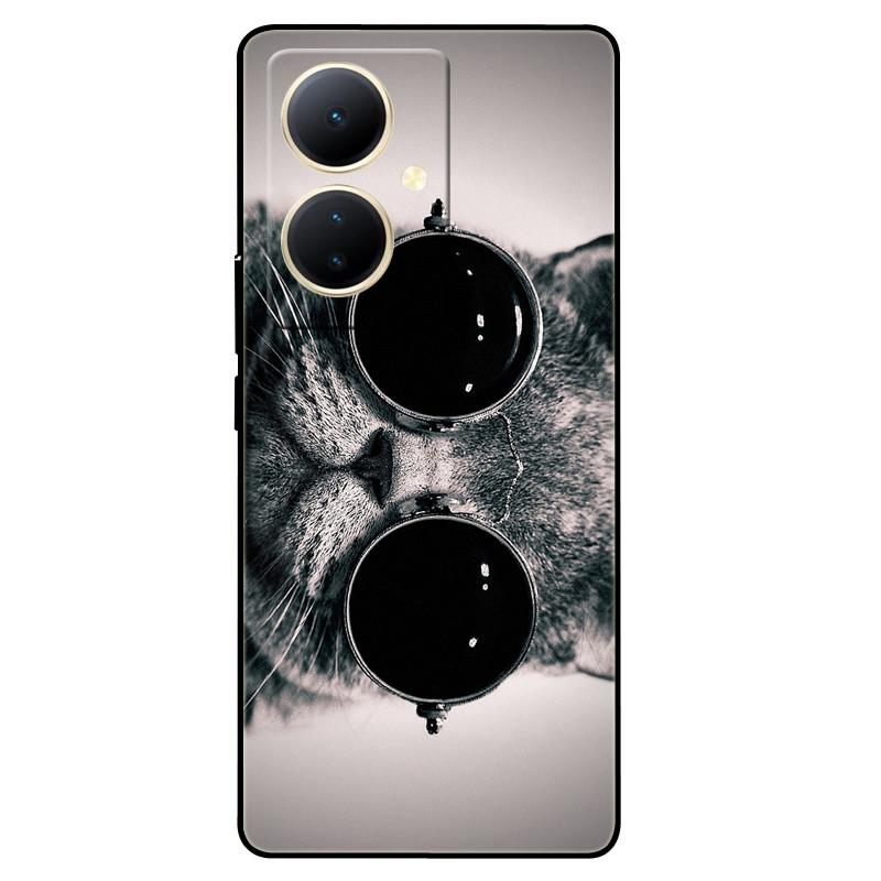For Vivo V29 Lite 5G Case Global TPU Silicone Wolf Lions Phone Shell For VIVO V29 LITE 6.78 Funda On V29Lite Cat Animals Covers