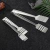 ZISIZ Korean Style Stainless Steel Food Tongs