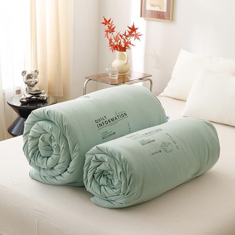 Yalu Soybean Fiber Zipper All-Season Duvet Set