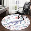 1PC Sea animals Ocean life Non-Slip Floor Round carpet, Office, family, bedroom, Large Area Rug Indoor Rugs,  Durable Polyester-L0397