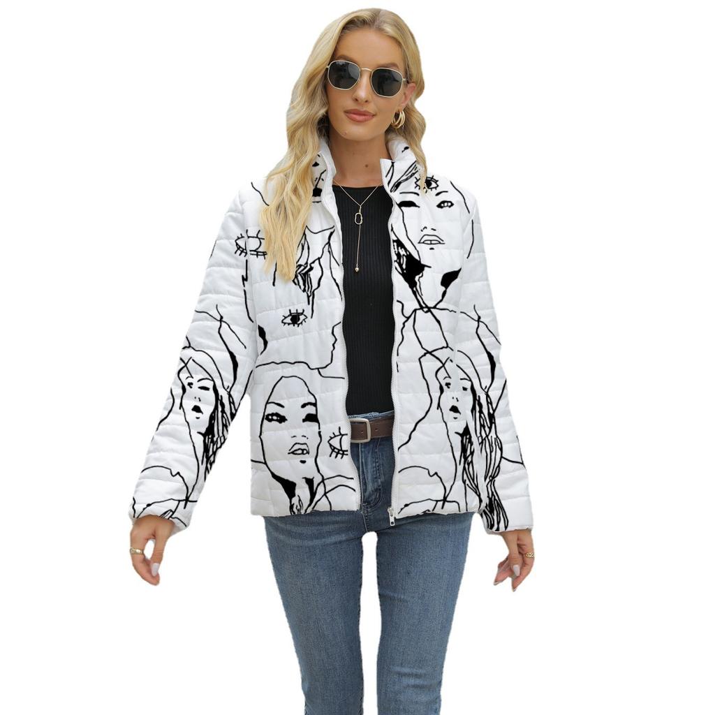 Buy 2021 Cotton Jacket Women's Printed 