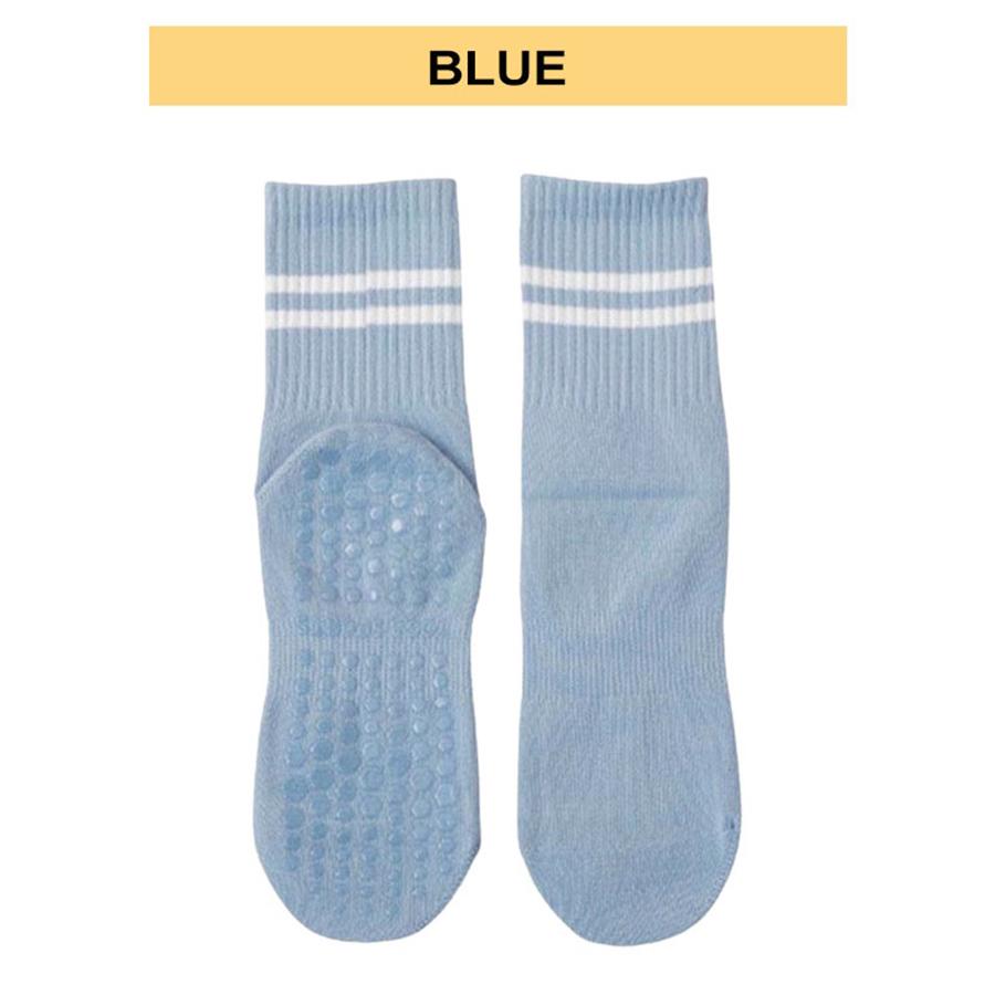 PERFECT FIT  Elastic Anti Slip Grip Bottom Yoga Socks Zumba Pilate Football Soccer Running Soft Cotton Stocking Stokin