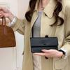 Korean Style Envelope Wallets PU Leather Change Bag Simple Women Long Clutch Bag  Outdoor