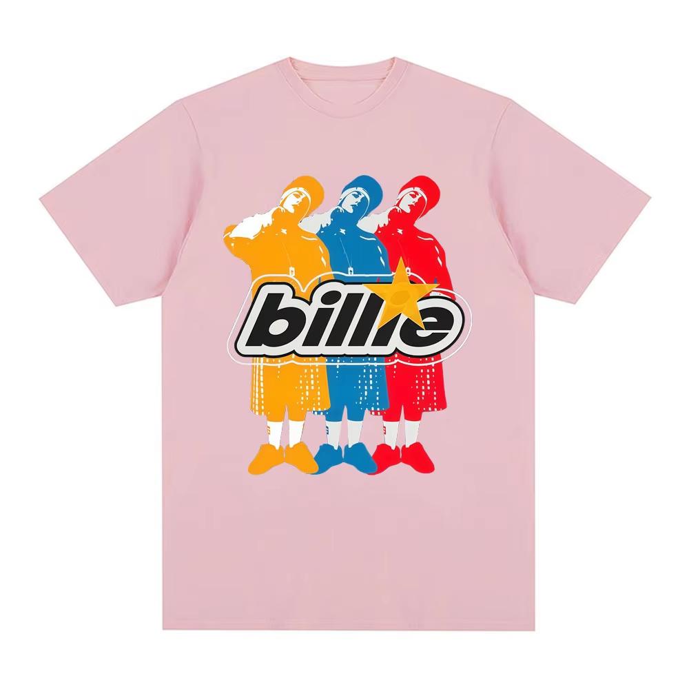 Billie Eilish 2026 Tour Movie 'Hit Me Hard and Soft' Unisex Same Style Polyester Shirt, Summer New Women Fashion Graphic Tshirt