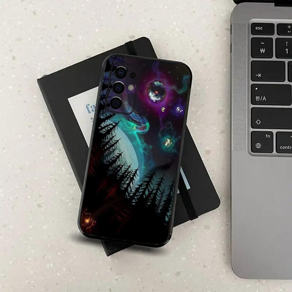 Outer W-Wilds Game Phone Case For Samsung S24,S21,S22,S23,S30,Ultra,S20,Plus,Fe,Lite,Note,10,9,5G Black Soft Cover