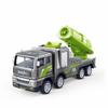 Rescue Simulation Alloy Fire Truck Children Inertia Car Toy Extensible Ladde