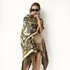 Retro scarf autumn and winter cashew temperament versatile shawl fashion jacquard outer cape scarf women's scarf