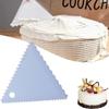 Plastic Cake Scraper Fondant Scraper Spatulas Cake Knife Baking Spatula Slicer Pastry Cutters Tools DIY Baking Pastry Tools