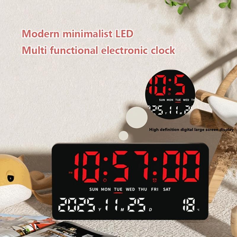 Simple Style 11-Inch High-Definition LED Large-Screen Clock