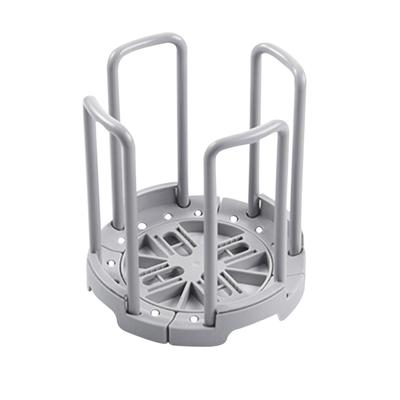 Kitchen Folding Bowl Shelf Retractable Plastic Draining Dish Storage Rack
