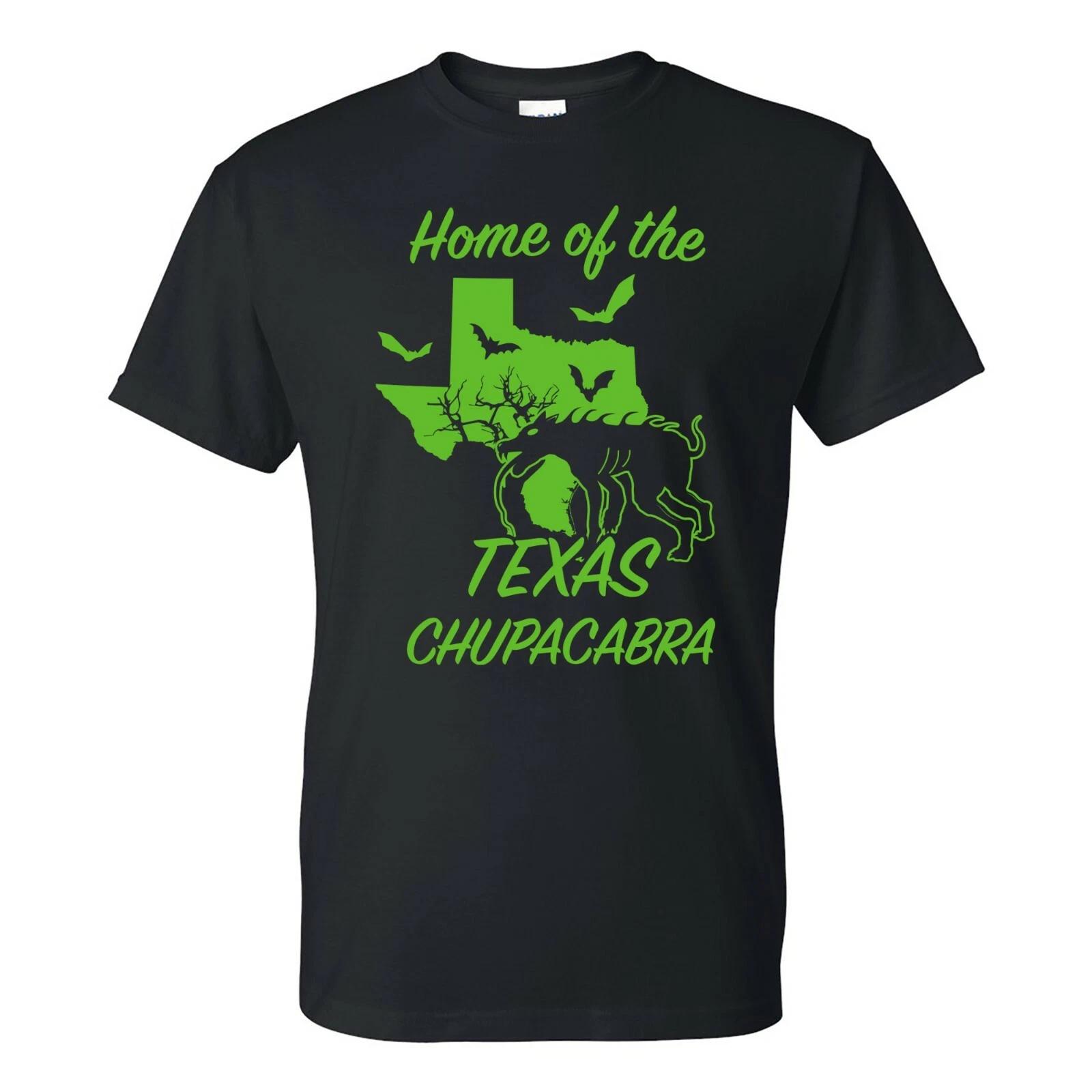 Texas Chupacabra - Cryptid Hunting Horror T-Shirt - Black 3XL