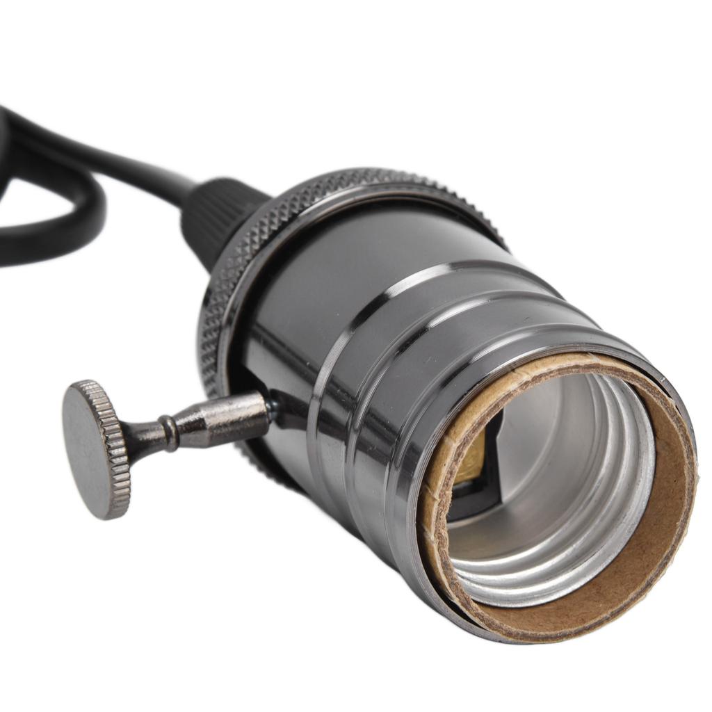 E27CelsiusE26 Vintage Pendant Lamp Socket Decorative Retro Hanging Light Holder with Plug