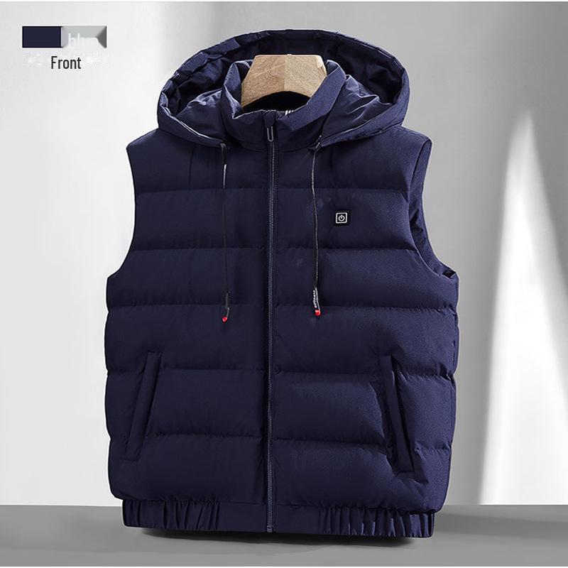 Graphen Beheizte Kapuzenweste für Intelligente Temperaturregelung - Unisex Winterschutz vor Kälte