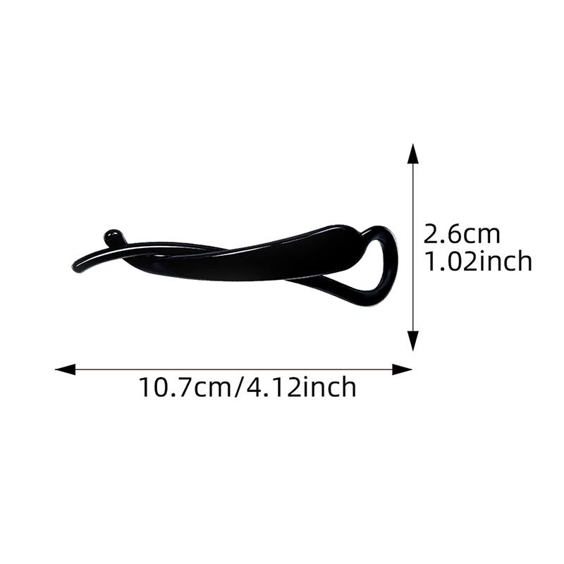 Minimalistischer Twist Bananenclip Einfache Haarspangen Zopfhalter Elegante Haarnadeln Für Damen Mädchen Mode Haaraccessoires Geschenke