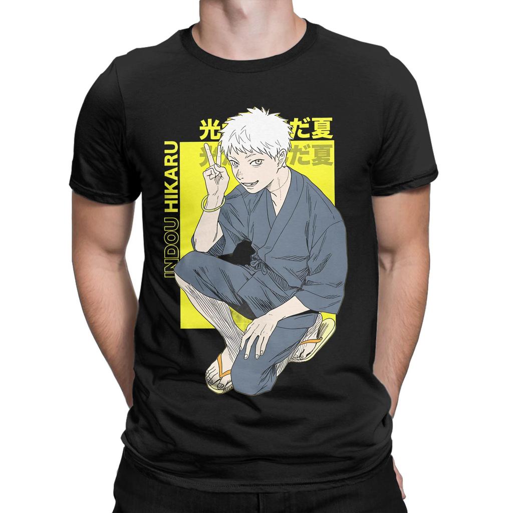 The Summer Hikaru Died Manga Graphic Print T Shirts Men Women 100% Cotton Tee Shirt Clothes