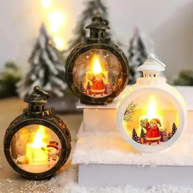 Christmas Decorations Luminous Night Lights Hanging Accessories Holiday Supplies Props Tabletop Window Display And Decorations