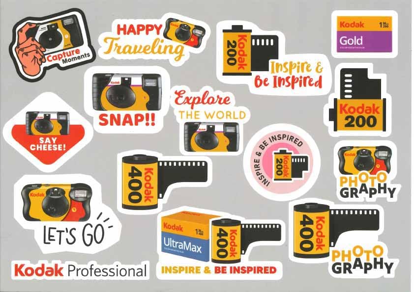 Kodak UltraMAX 400 Color Negative Film, 24 Exposures, 30-Pack, with 1 Sticker