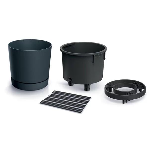Home Grower Flower Pot - Anthracite 35L - Pp-Depo400