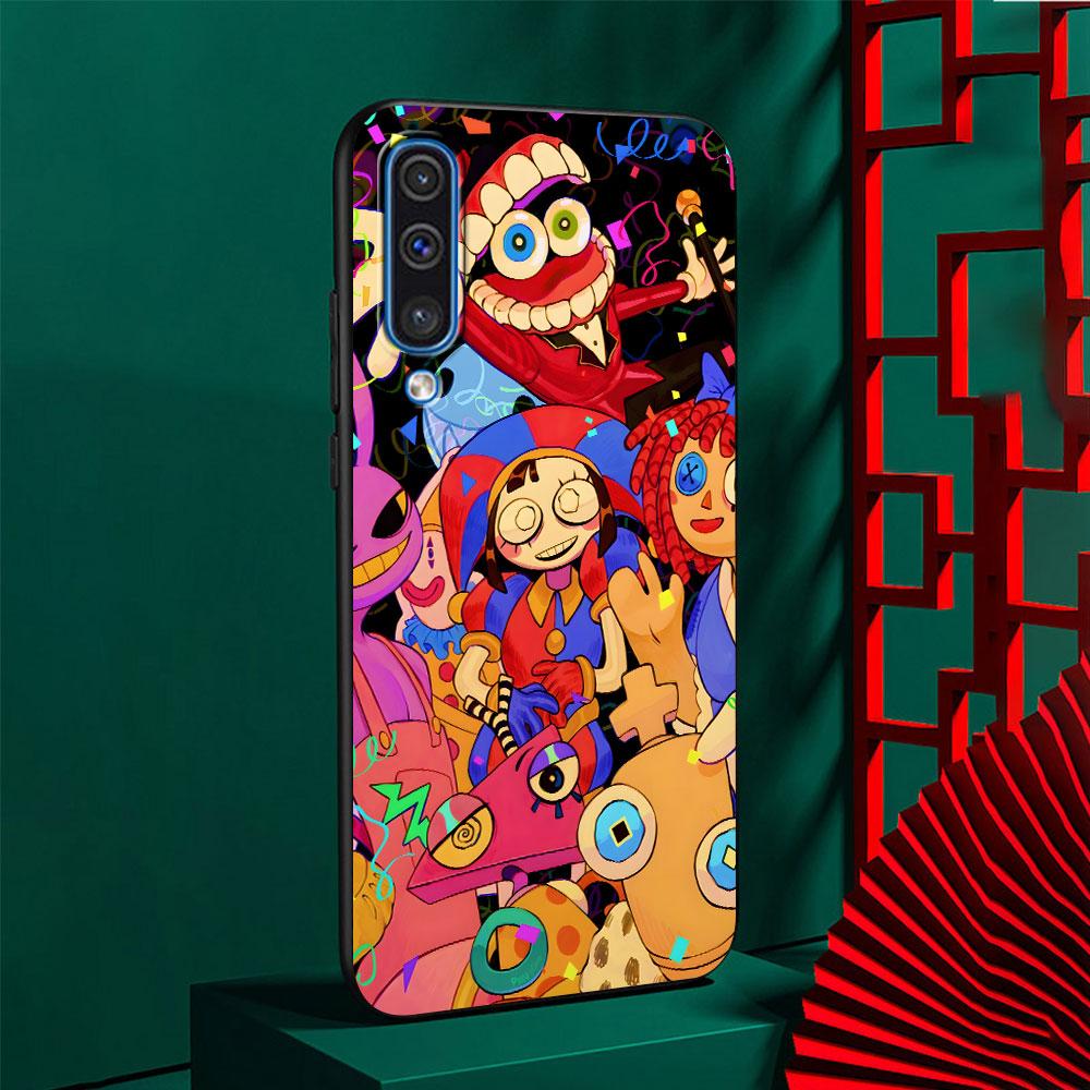 The Amazing Digital Circus Jax Case for Samsung Galaxy A03 A04s A20 A30 A20e A70 A70s A50 A40 A30s A50s TPU Black Phone Cover