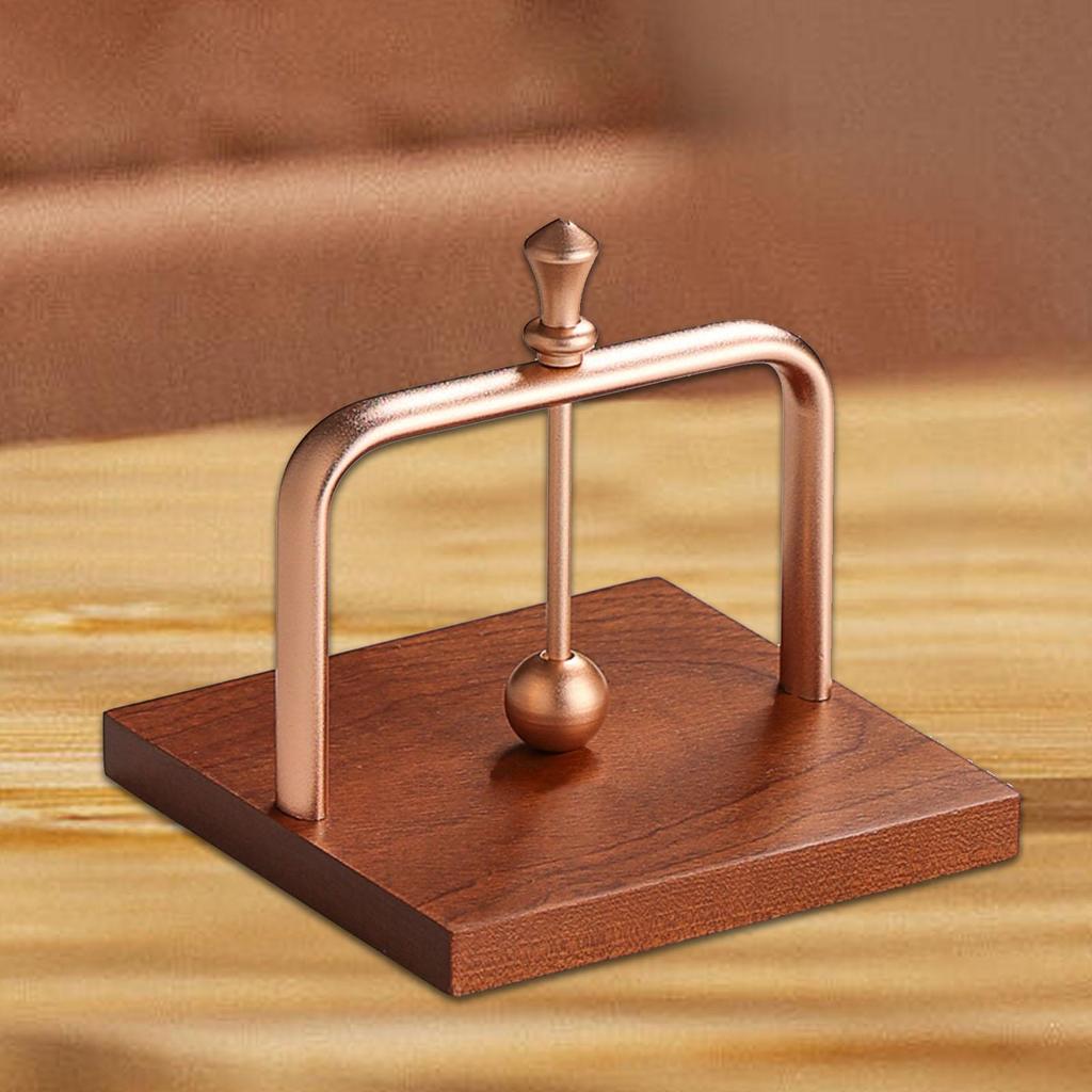 Wooden Table Napkin Organizer Aluminum Paper Towel Dispenser Holder for Banquet Kitchen Dining Table