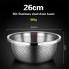 Drainage basket Kitchen water filter basket Basin Food grade German technology 304 stainless steel Vegetable washing basin