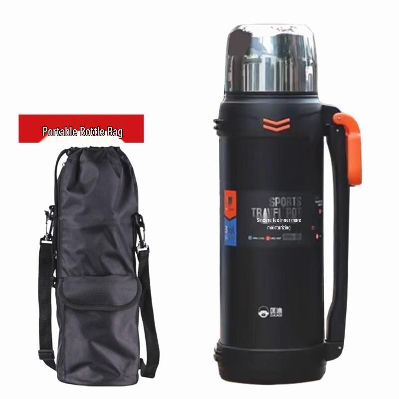 DKADI 2L Outdoor Travel Insulated Stainless Steel Flask