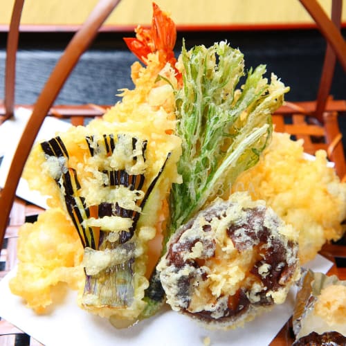 Fuji Enamel Tempura Pot, Black, 24cm, TP-24, Black