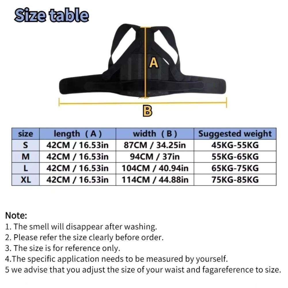 Adjustable Posture Corrector Exercise Support Back Support Belt Back Posture Training
