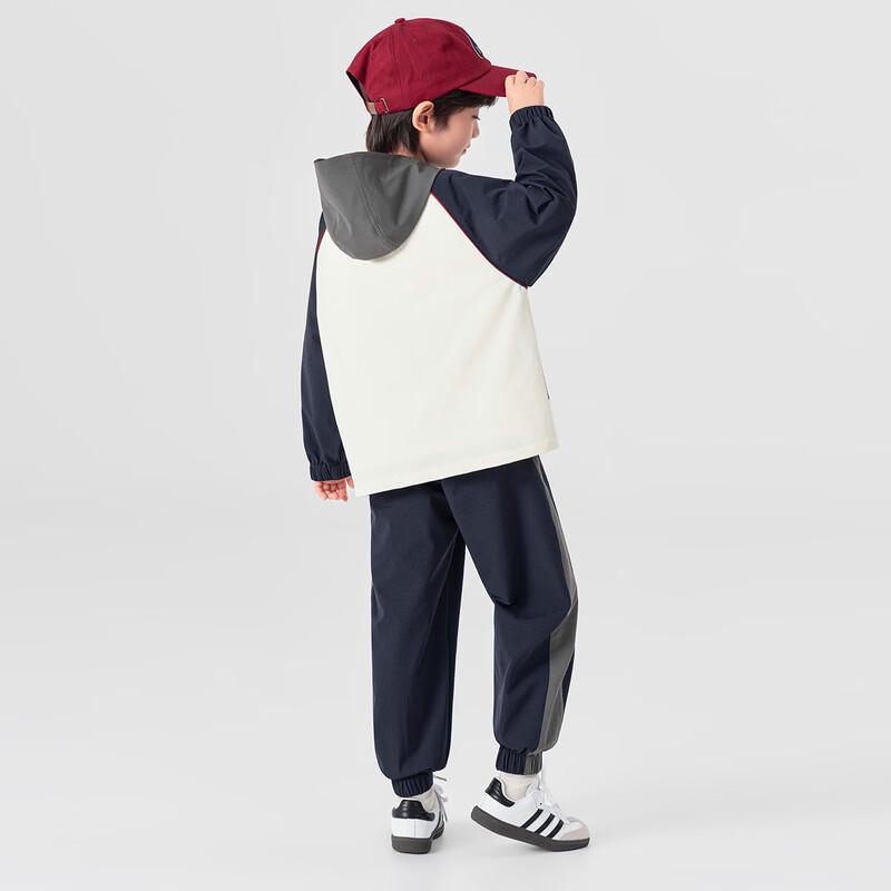 Boys' Outdoor Color-block Softshell Tracksuit Set