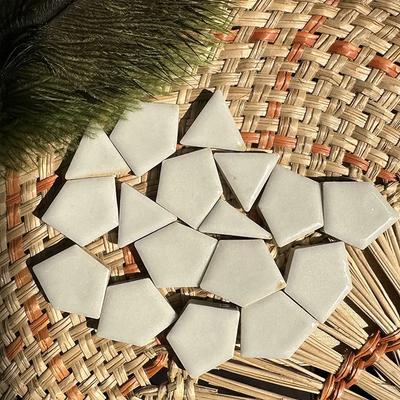 100g Azulejos de Mosaico de Porcelana DIY Manualidades Azulejos de Cerámica Materiales para Hacer Mosaicos Piezas para Hobby a Granel 917