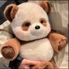 Plush Stuffed Animal Plush Pillow Panda Kawaii Plush Toy Run Plush Toy  Animal Lovers Gift
