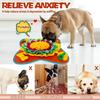 Dog Snuffle Mat Interactive Slow Feeding Puzzle 1PC Soft Washable Pet Boredom Relief Mat Encourages Natural Foraging for All Dogs